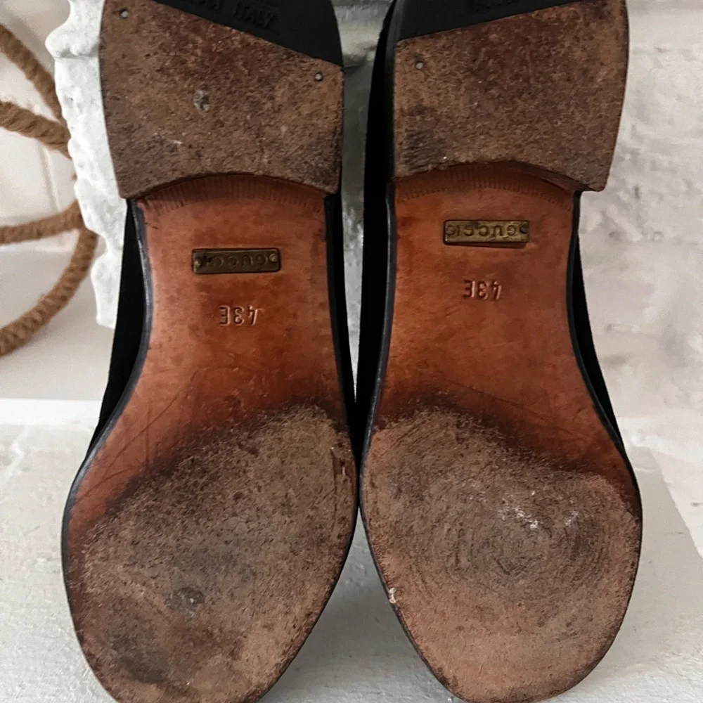Gucci Authentic Horsebit Suede Loafer